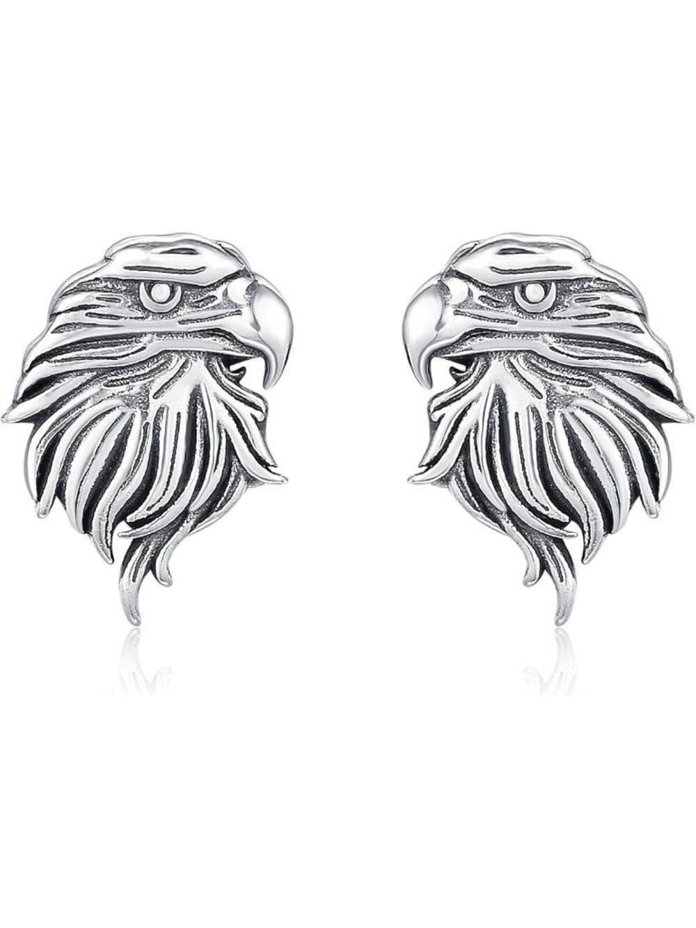 Cute 925 Sterling Silver Animal Stud Earrings - Panda, Cow, Axolotl & More!